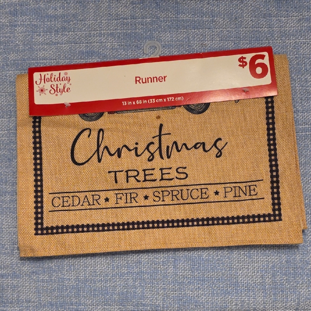 Holiday Style Christmas Tree Runner